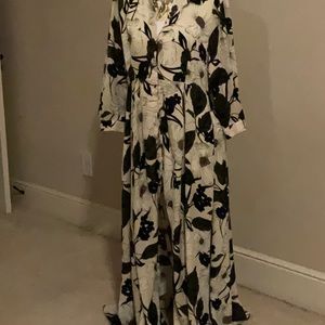 Floral maxi dress